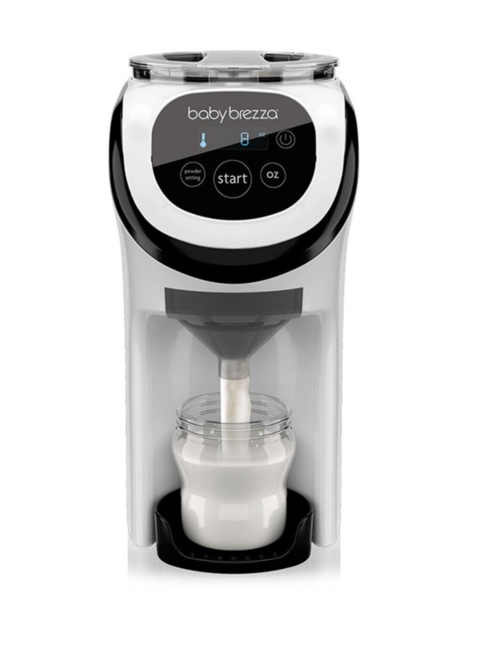 Baby Brezza Formula Pro Mini Baby Formula Mixer Maker Machine White Black